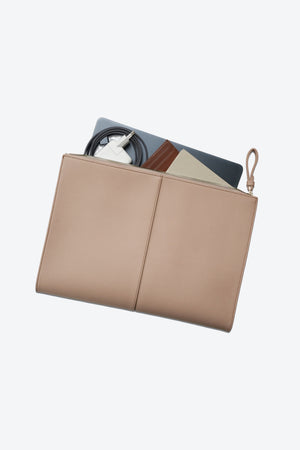 Gia Laptop Sleeve in Caramel