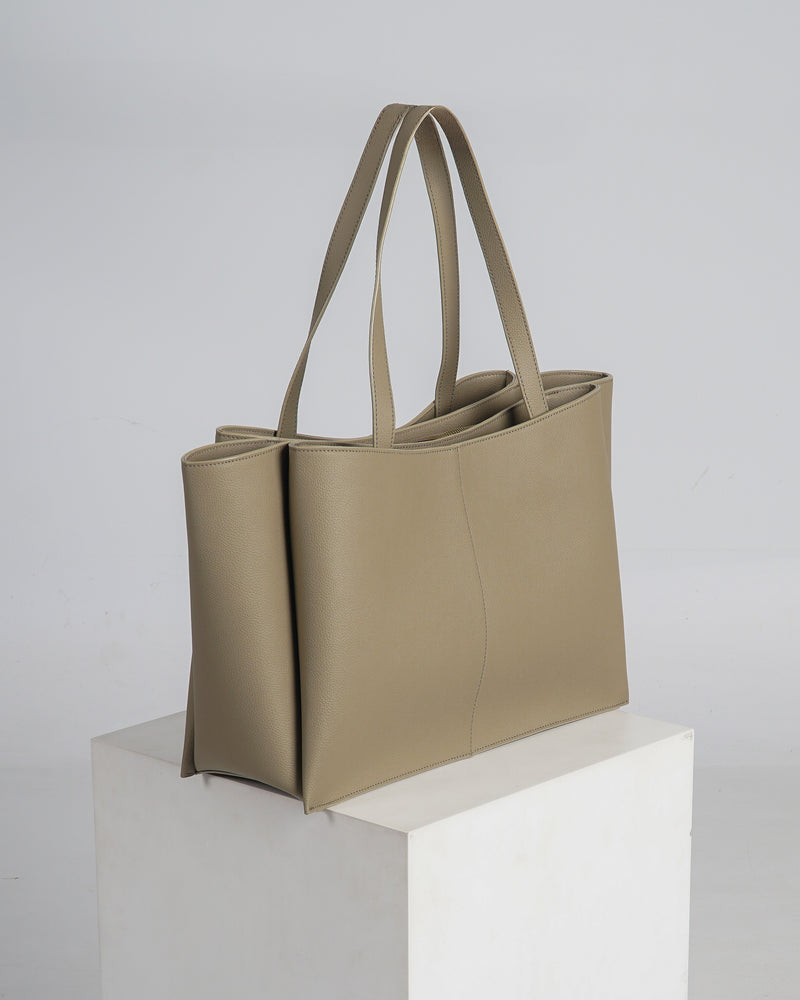 Margo Everyday Tote in Olive Stone