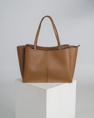 Margo Everyday Tote in Copper Brown