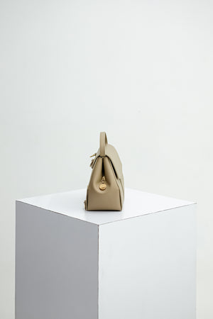 Mini Liora Backpack in Taupe