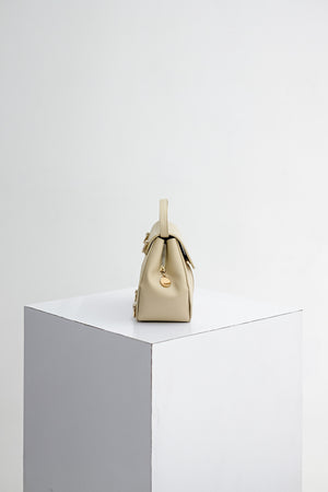 Mini Liora Backpack in Crema