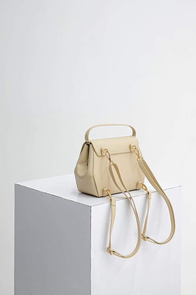 Mini Liora Backpack in Crema