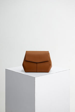 Mini Liora Backpack in Hazel-Brown