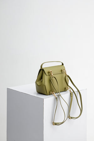 Mini Liora Backpack in Aloe