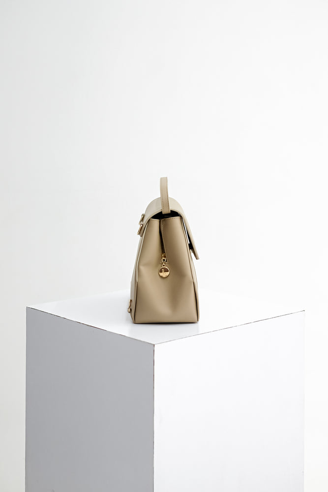 Medium Liora Backpack in Taupe