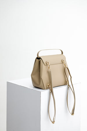 Medium Liora Backpack in Taupe