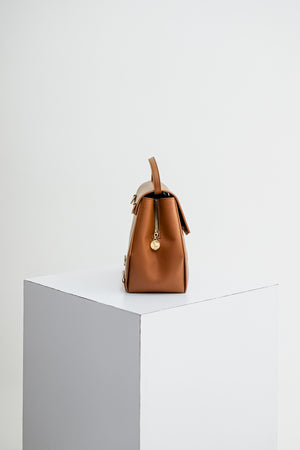 Medium Liora Backpack in Hazel-Brown
