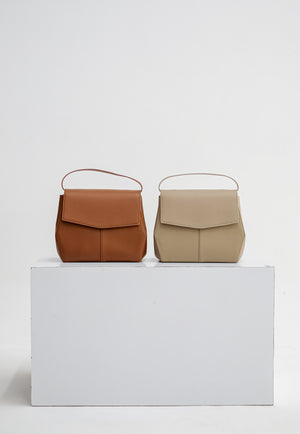 Medium Liora Backpack in Taupe
