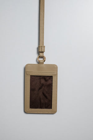 Libby Lanyard in Taupe