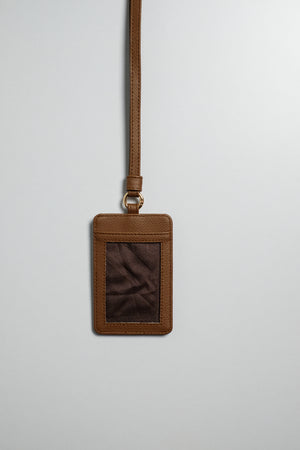 Libby Lanyard in Copper Brown
