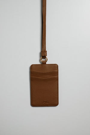 Libby Lanyard in Copper Brown