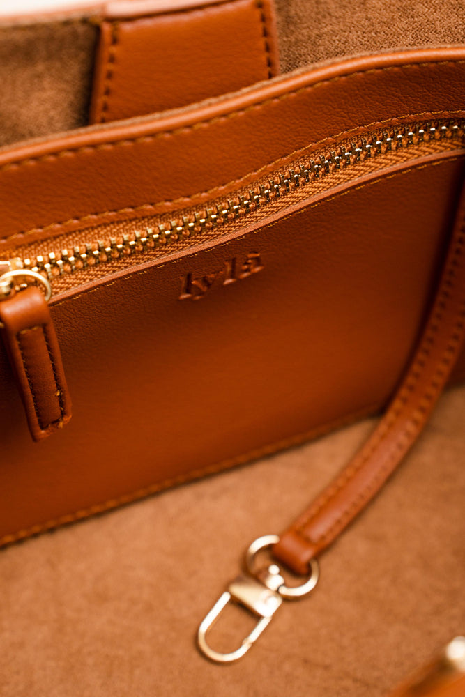 Mini Madden Bag in Brown Tan