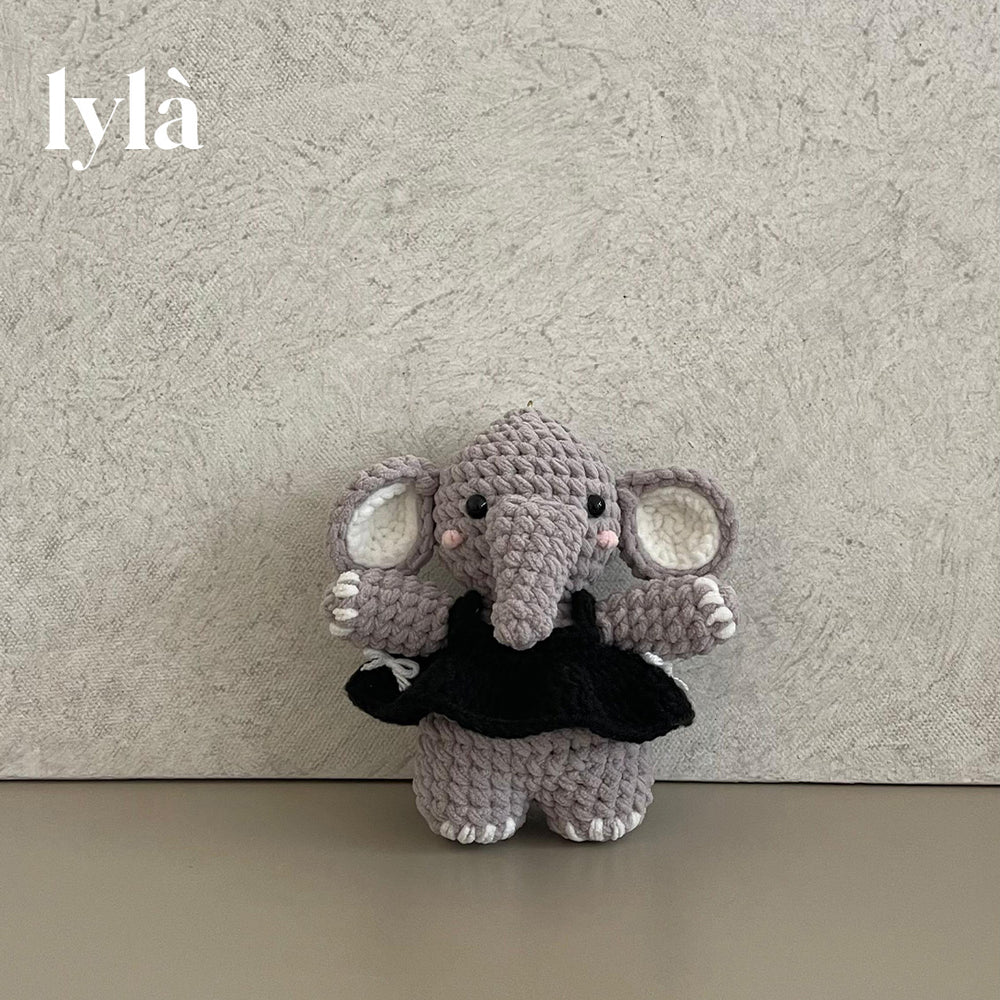 Elephant Bag Charm - Elly Small