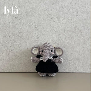 Elephant Bag Charm - Elly Small
