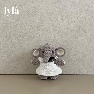 Elephant Bag Charm - Elly Small