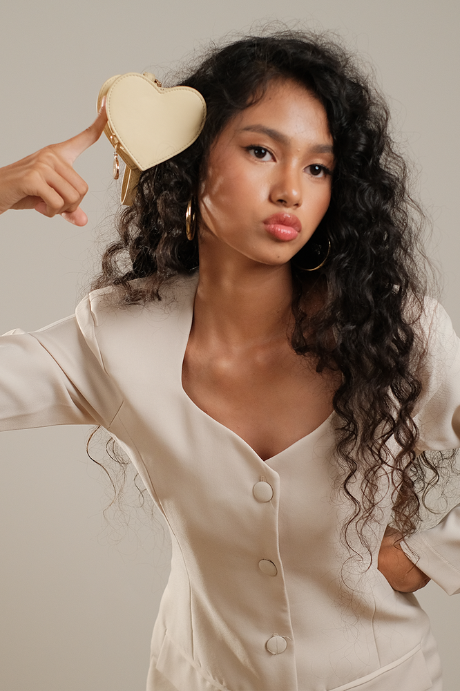 Esme Wristlet in Butter Yellow