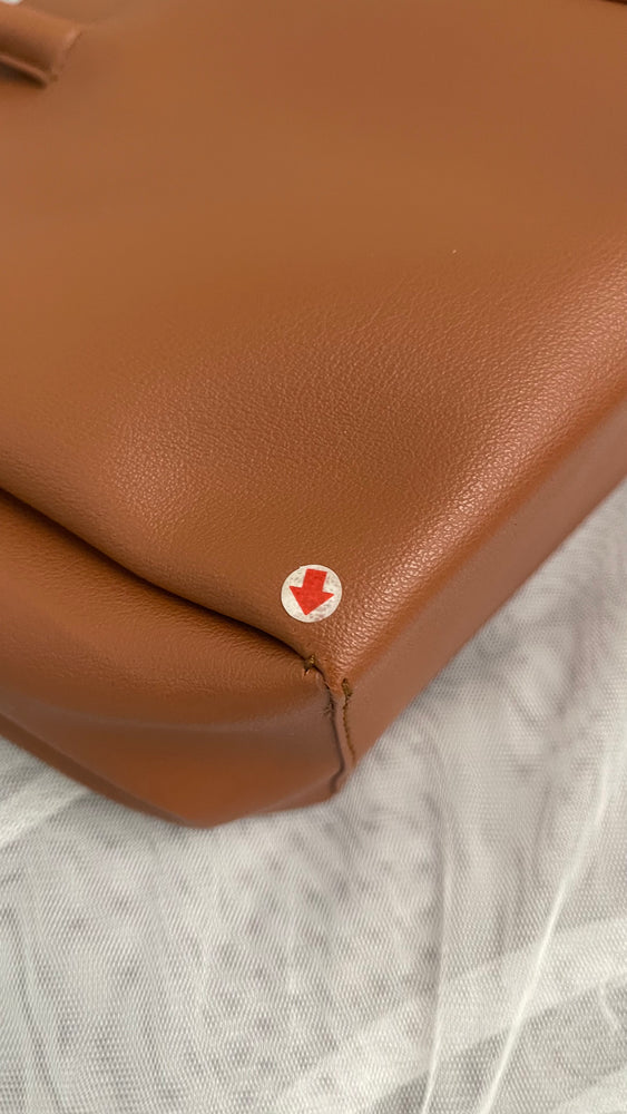 SAMPLE/DEFECT SALE - Madden Bag in Tan