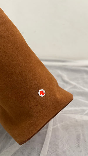 SAMPLE/DEFECT SALE - Taffy Bucket Bag in Cinnamon