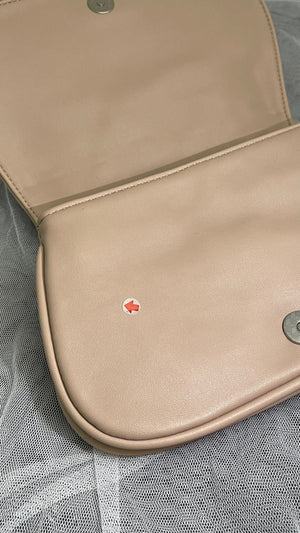 SAMPLE/DEFECT SALE - Edden Mini Bag in Beige