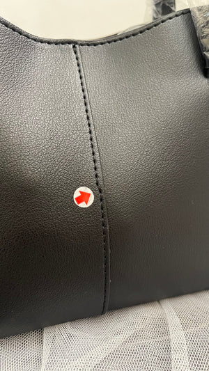 SAMPLE/DEFECT SALE - Mini Madden Bag in Black