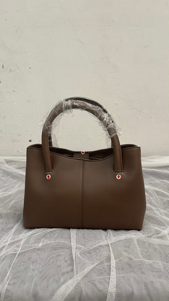 SAMPLE/DEFECT SALE - Mini Madden Bag in Mocca