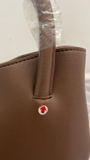 SAMPLE/DEFECT SALE - Mini Madden Bag in Mocca