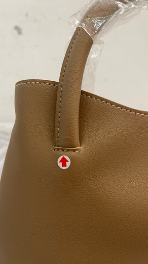 SAMPLE/DEFECT SALE - Mini Madden Bag in Camel