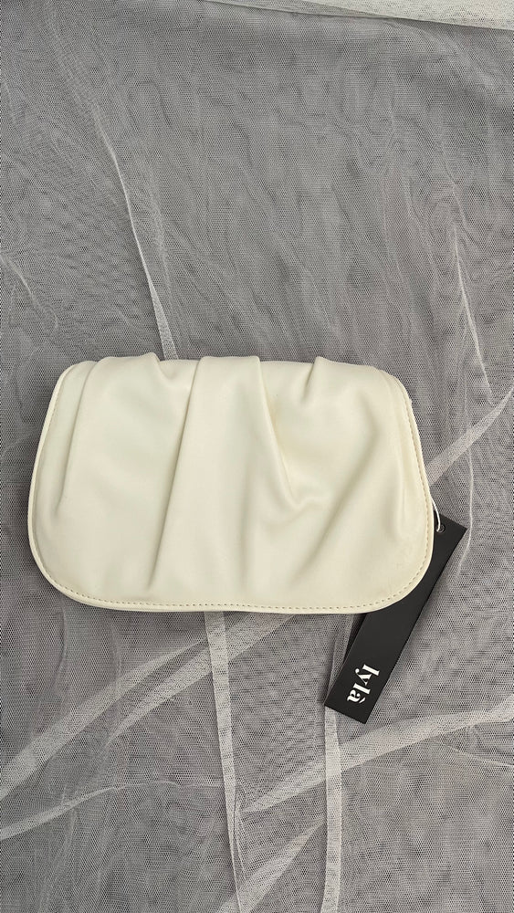SAMPLE/DEFECT SALE - Edden Mini Bag in Off-White