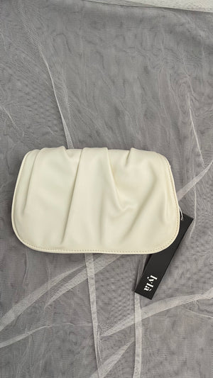 SAMPLE/DEFECT SALE - Edden Mini Bag in Off-White