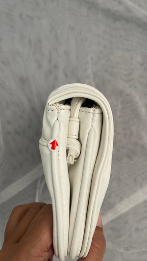 SAMPLE/DEFECT SALE - Edden Mini Bag in Off-White