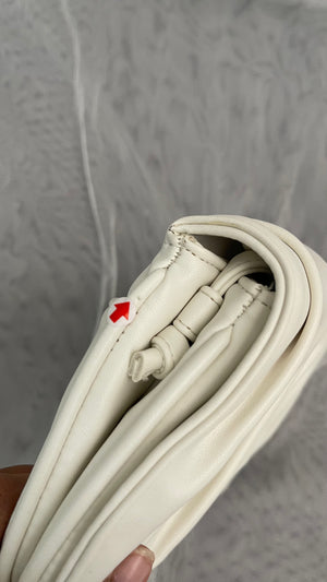 SAMPLE/DEFECT SALE - Edden Mini Bag in Off-White