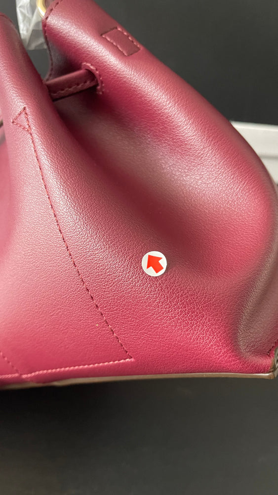 SAMPLE/DEFECT SALE - Mini Naomi Bag in Red