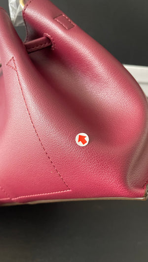 SAMPLE/DEFECT SALE - Mini Naomi Bag in Red