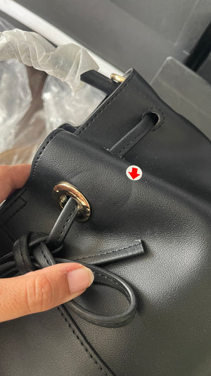 SAMPLE/DEFECT SALE - Mini Naomi Bag in Black