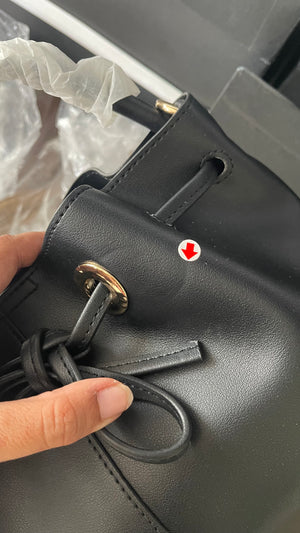 SAMPLE/DEFECT SALE - Mini Naomi Bag in Black