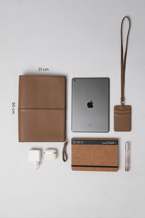 Levaya iPad Sleeve in Copper Brown