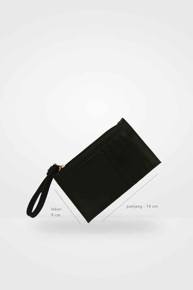 Lou Card Holder in Black