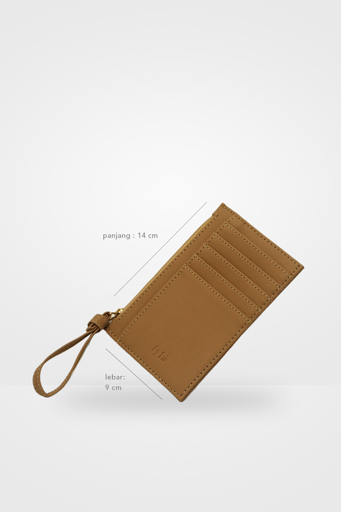 Lou Card Holder in Butterscotch