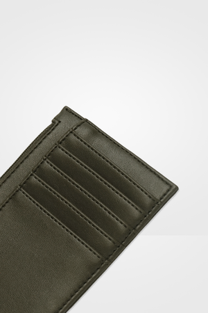 Lou Card Holder in Olive