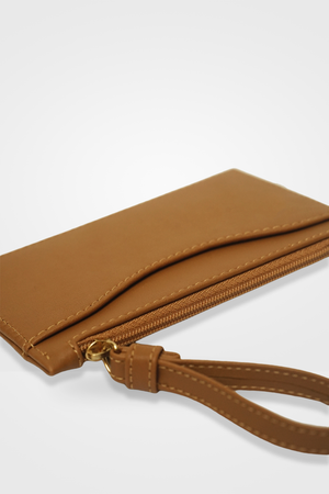 Lou Card Holder in Toffee