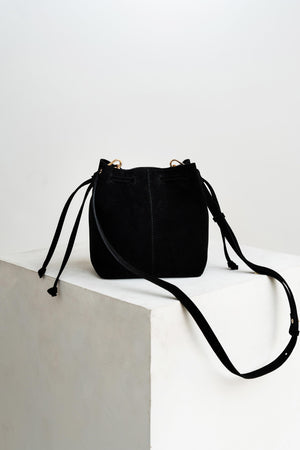 Taffy Bucket Bag in Black