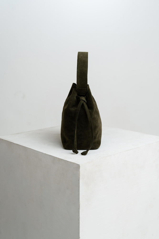 Taffy Bucket Bag in Green Series