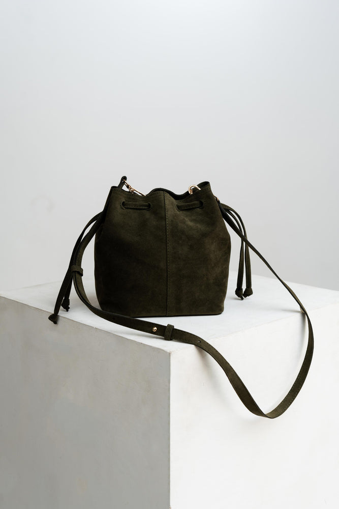 Taffy Bucket Bag in Green Series