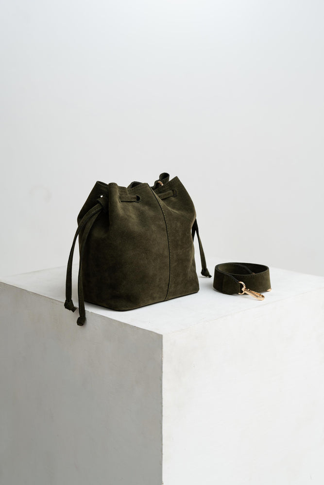 Taffy Bucket Bag in Green Series