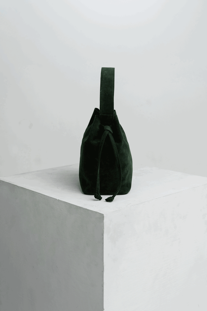 Taffy Bucket Bag in Green Series