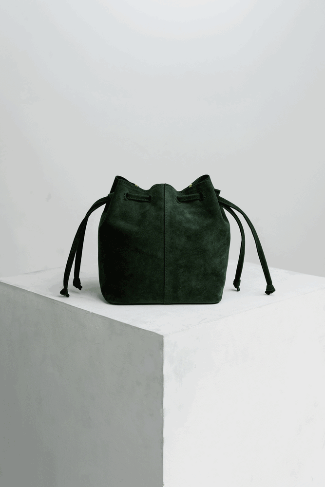 Taffy Bucket Bag in Green Series
