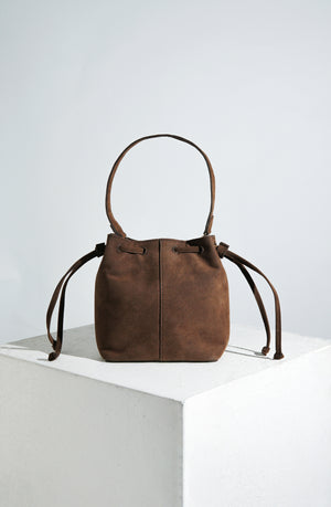 Taffy Bucket Bag in Espresso