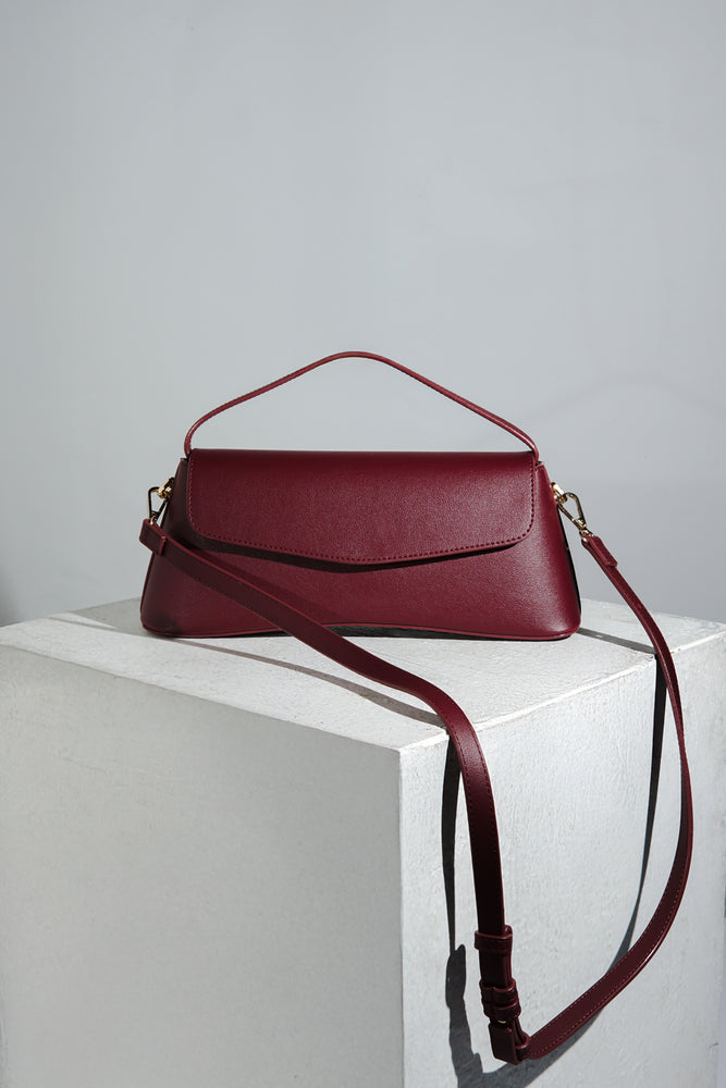 Naïa Bag in Red Wine