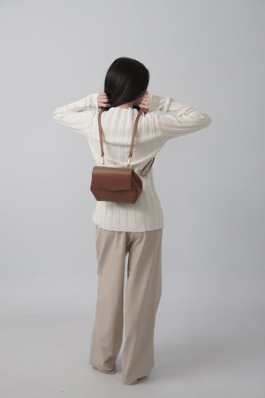 Mini Liora Backpack in Hazel-Brown