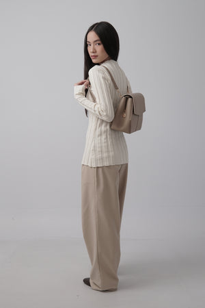 Medium Liora Backpack in Taupe